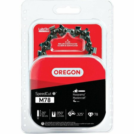 OREGON CUTTING Oregon SpeedCut 20 In. Chainsaw Chain M78